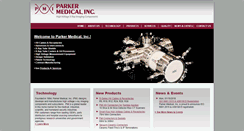 Desktop Screenshot of parkermed.com